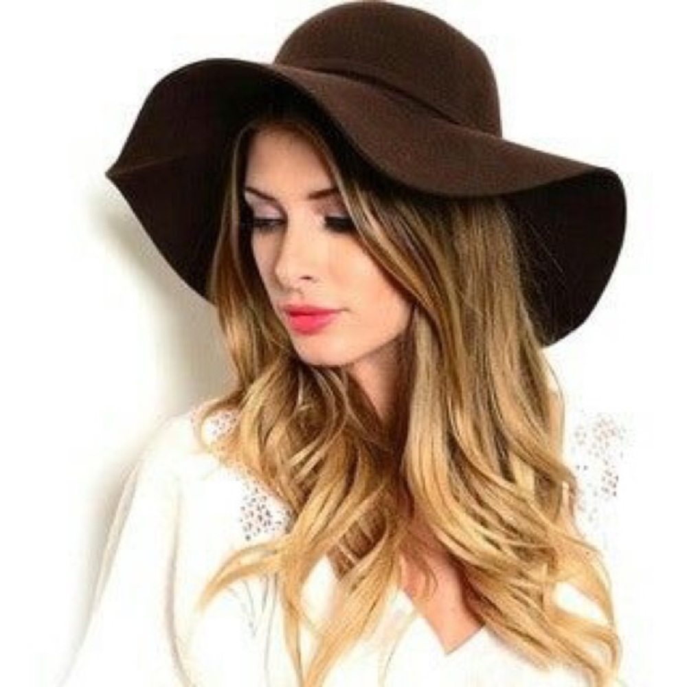 Brown Floppy Hat